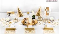 tischdeko goldene hochzeit