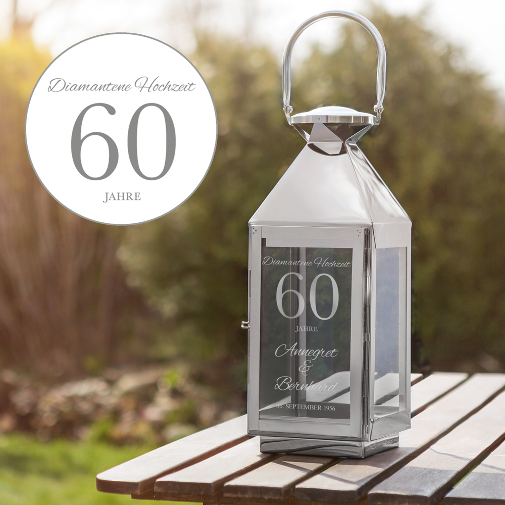 diamantene hochzeit deko