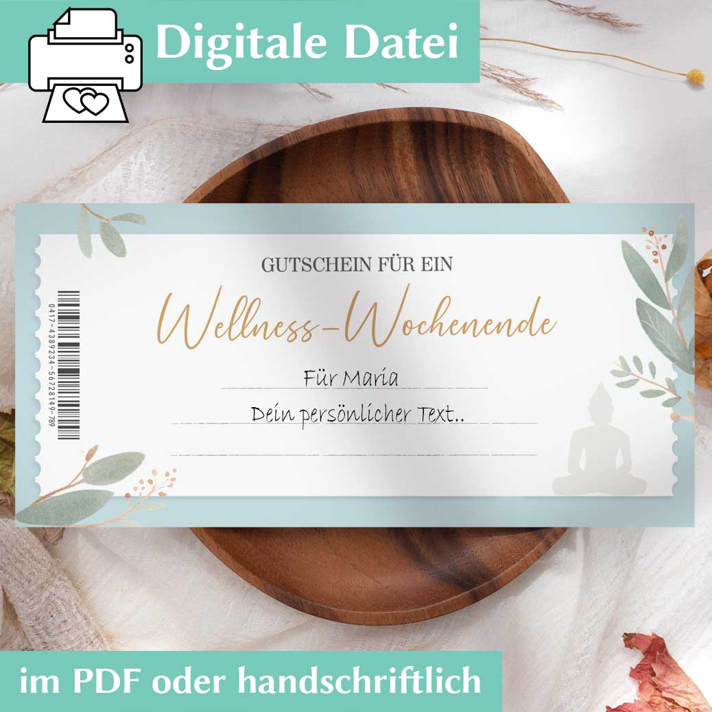 gutschein wellness wochenende