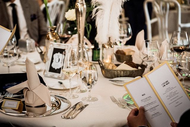 deko goldene hochzeit