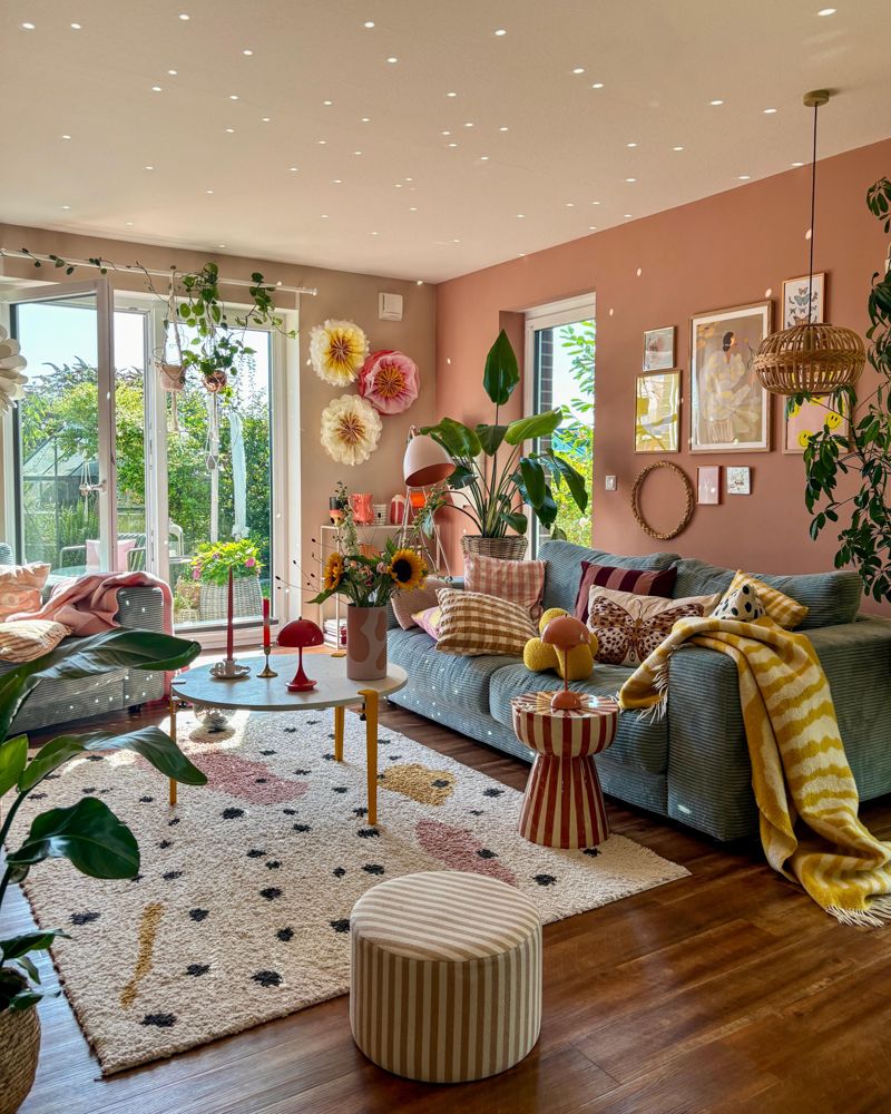 wohnzimmer deko modern